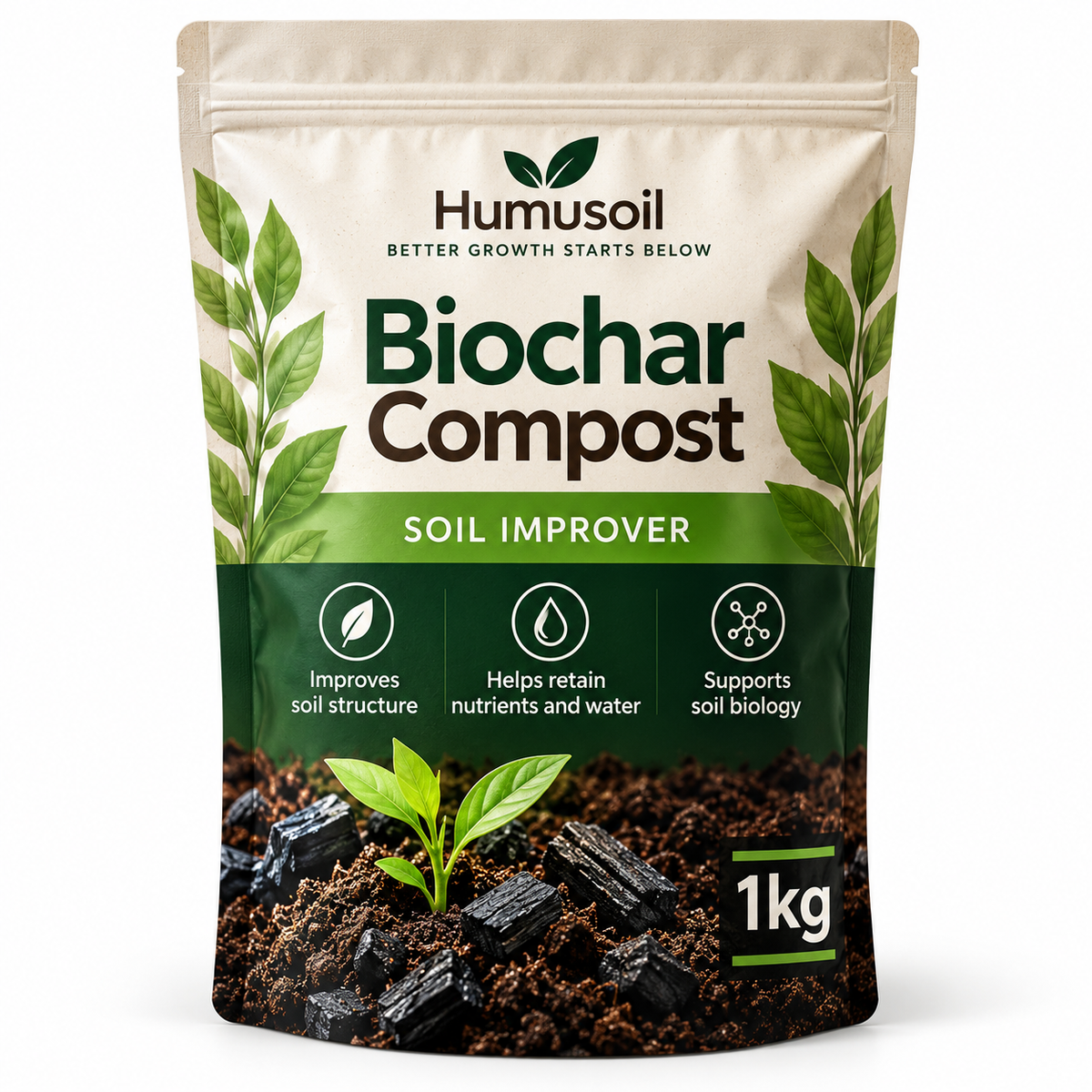 
                  
                    Biochar-Enriched Soil Improver | Humusoil
                  
                